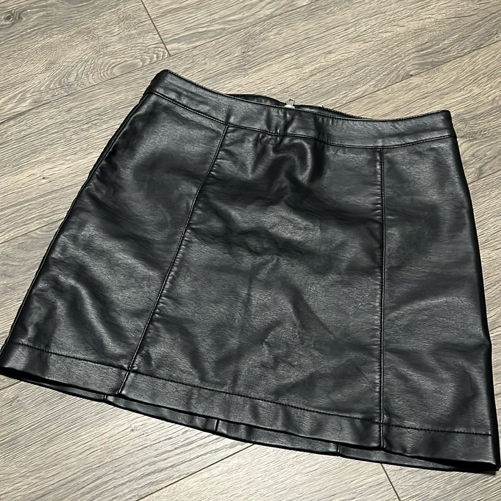 Forever 21 leather skirt